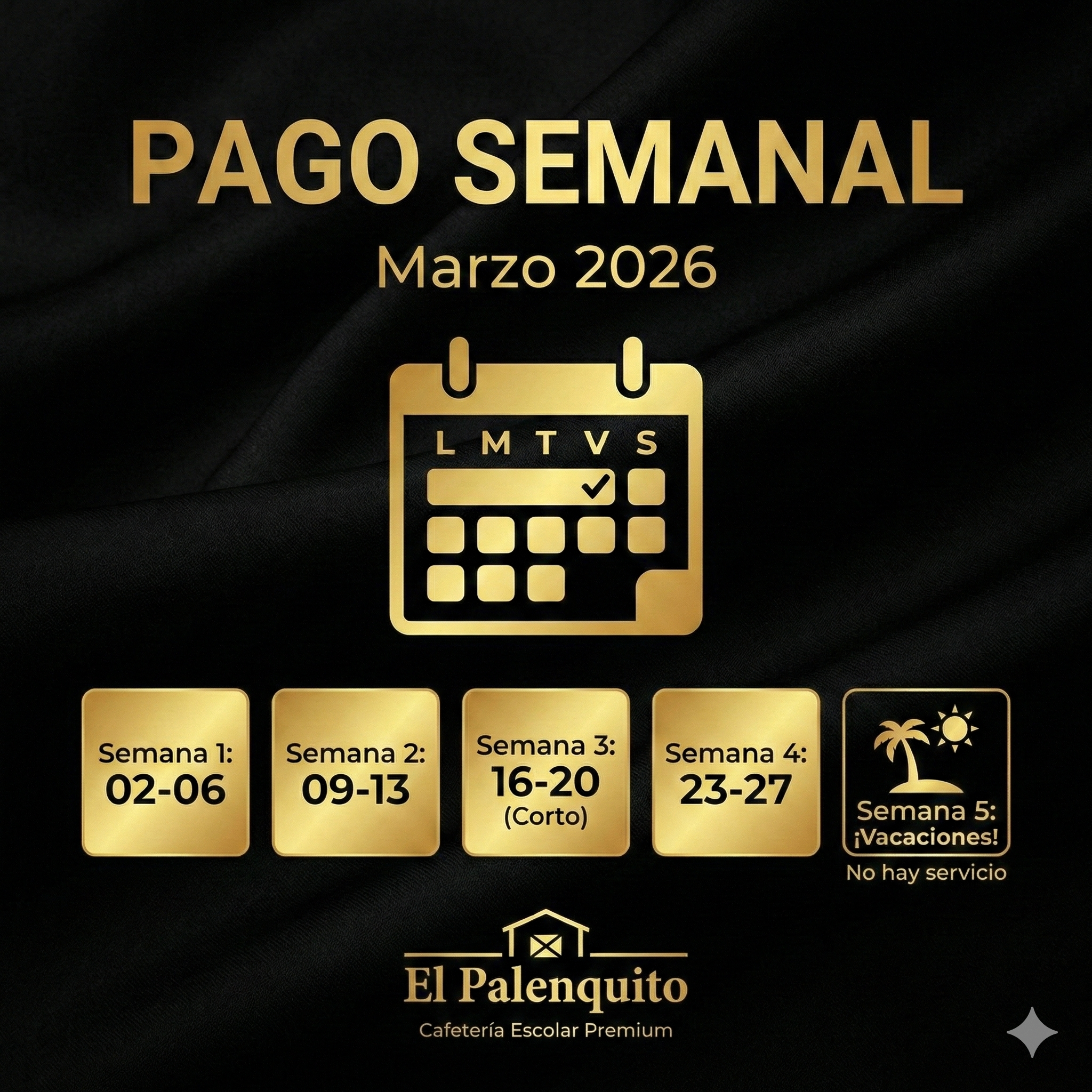 Pago semanal - ABRIL 2026 - Image 2